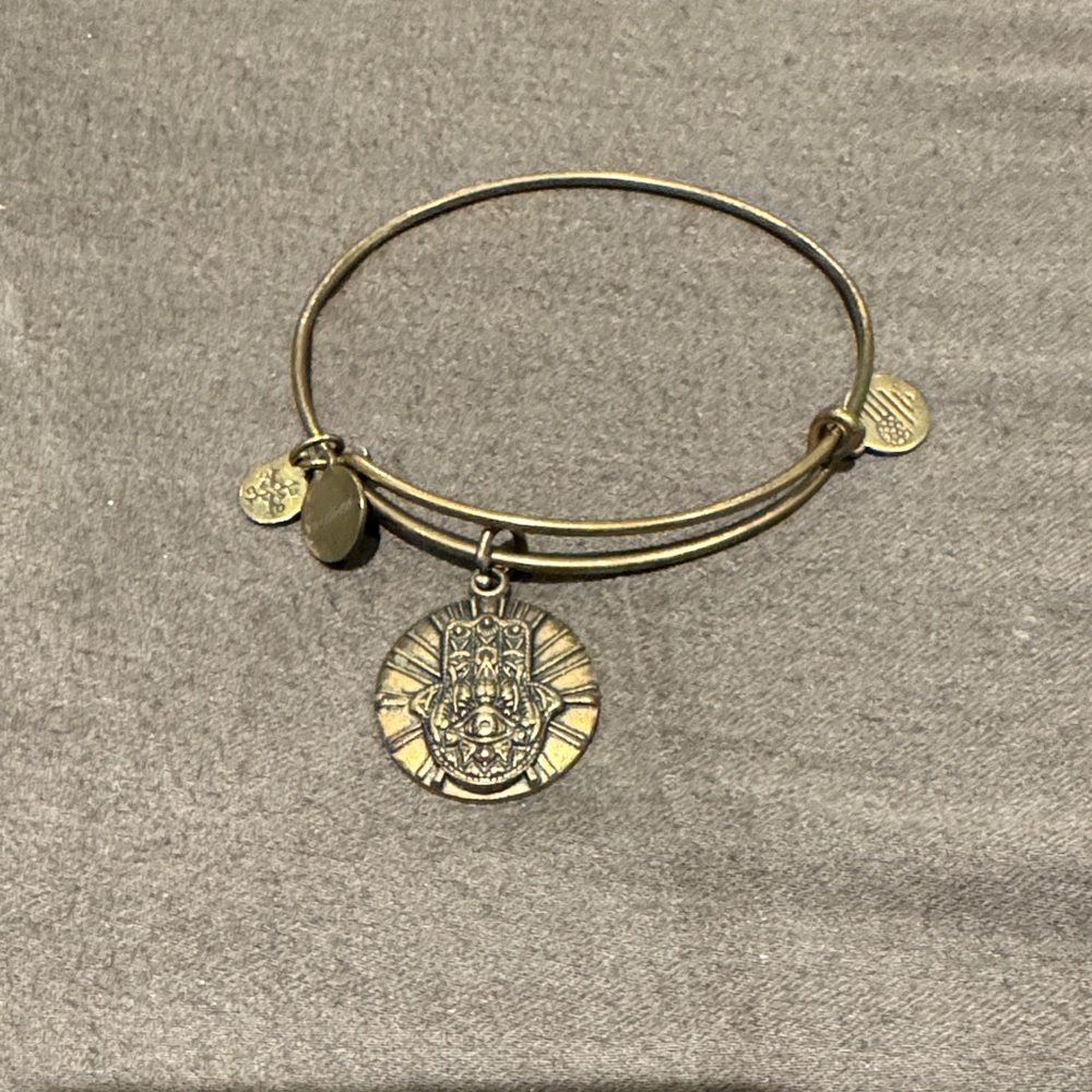 Alex and Ani hand of Fatima bracelet